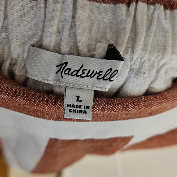 Madewell Huston Pull-On Crop Pants NWOT - Picture 4 of 4